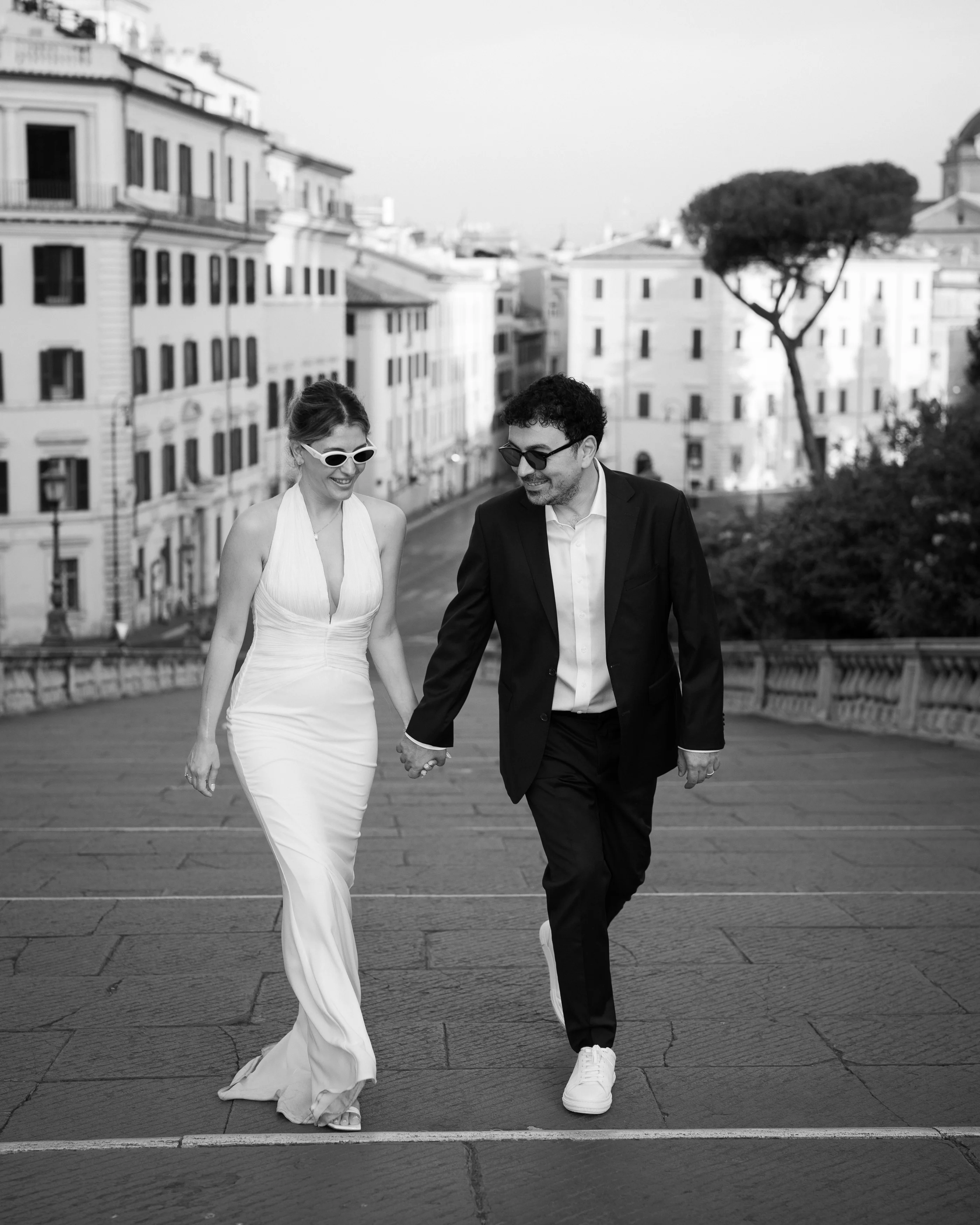Romantic couple photoshoot in Rome