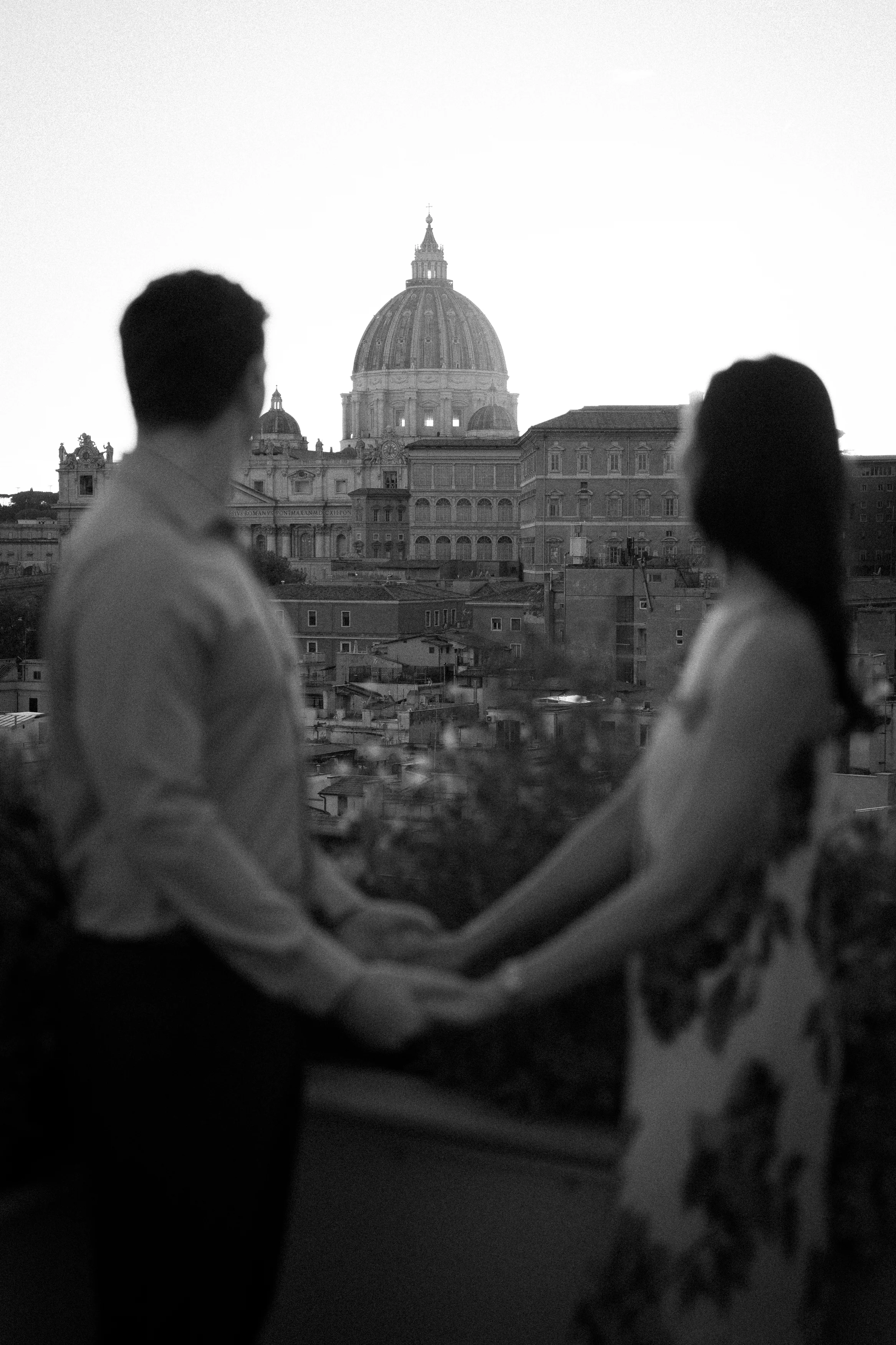 Romantic couple photoshoot in Rome