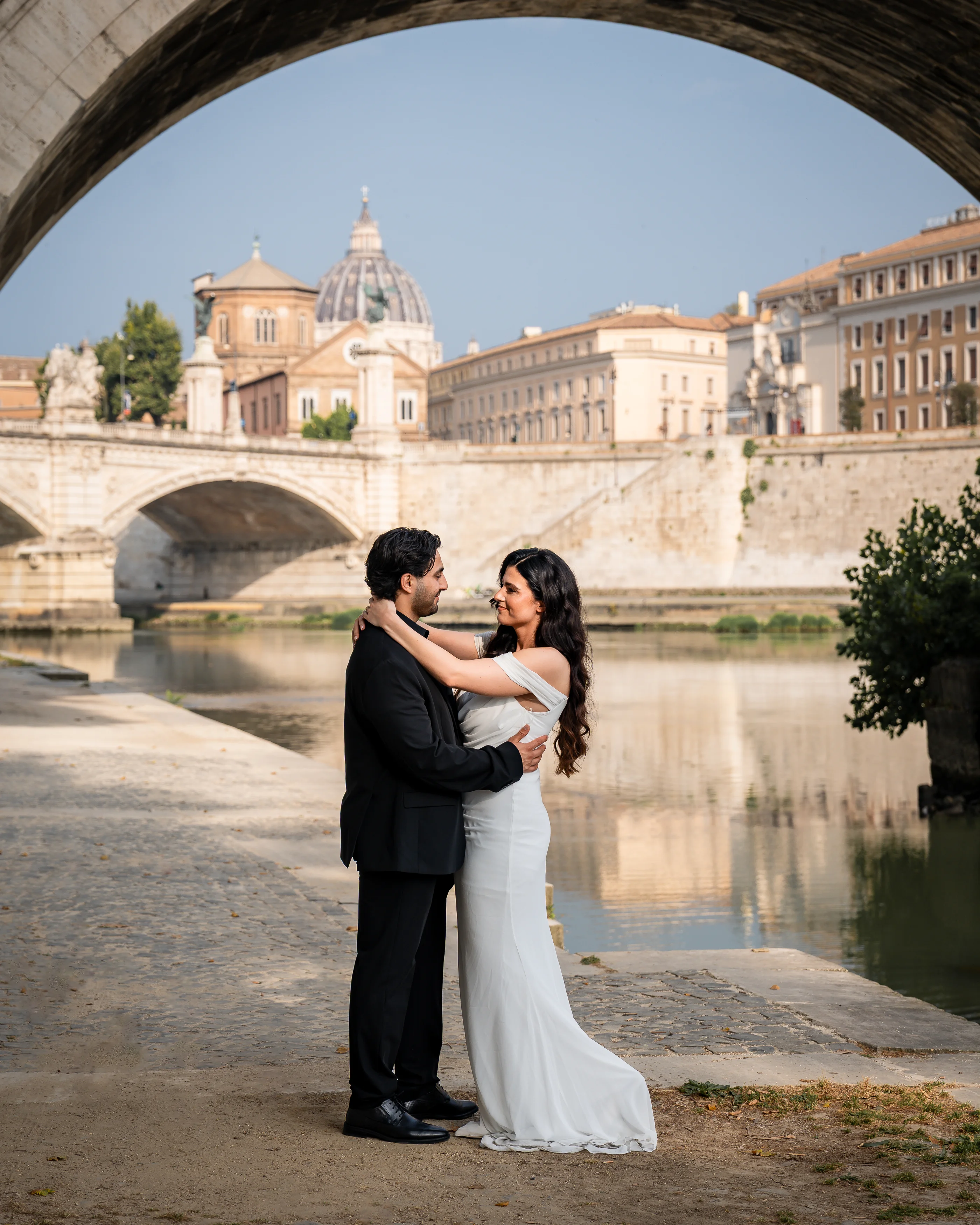 Romantic couple photoshoot in Rome