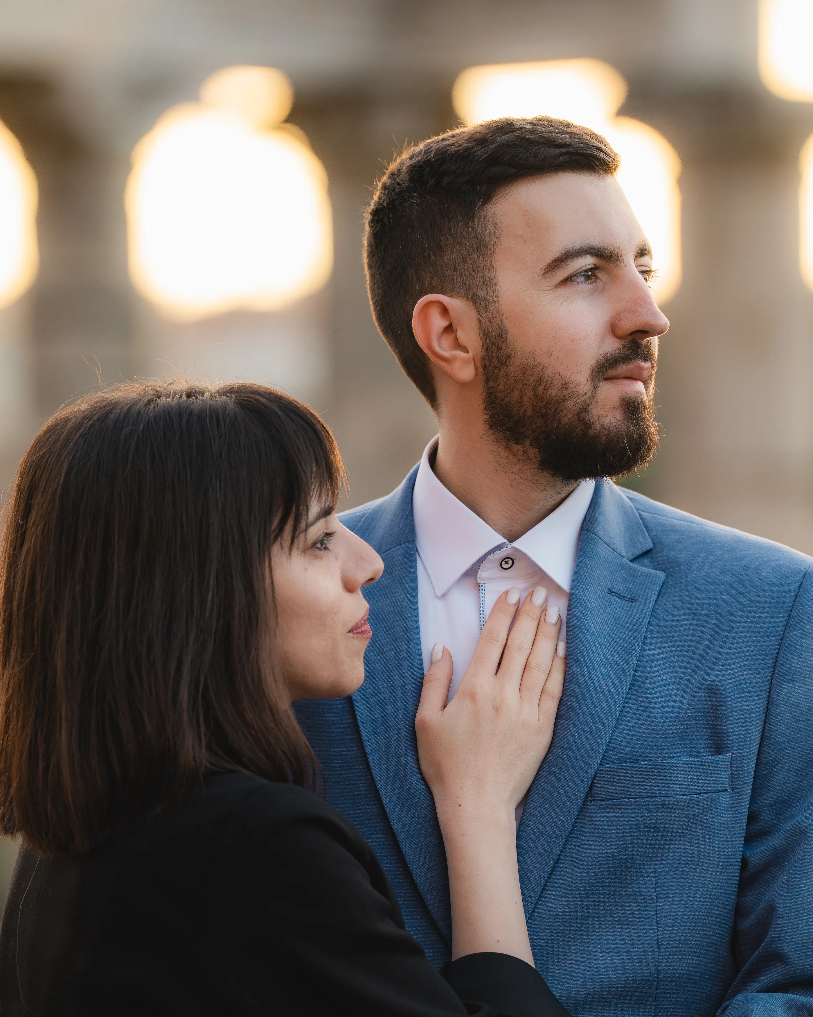 Romantic couple photoshoot in Rome