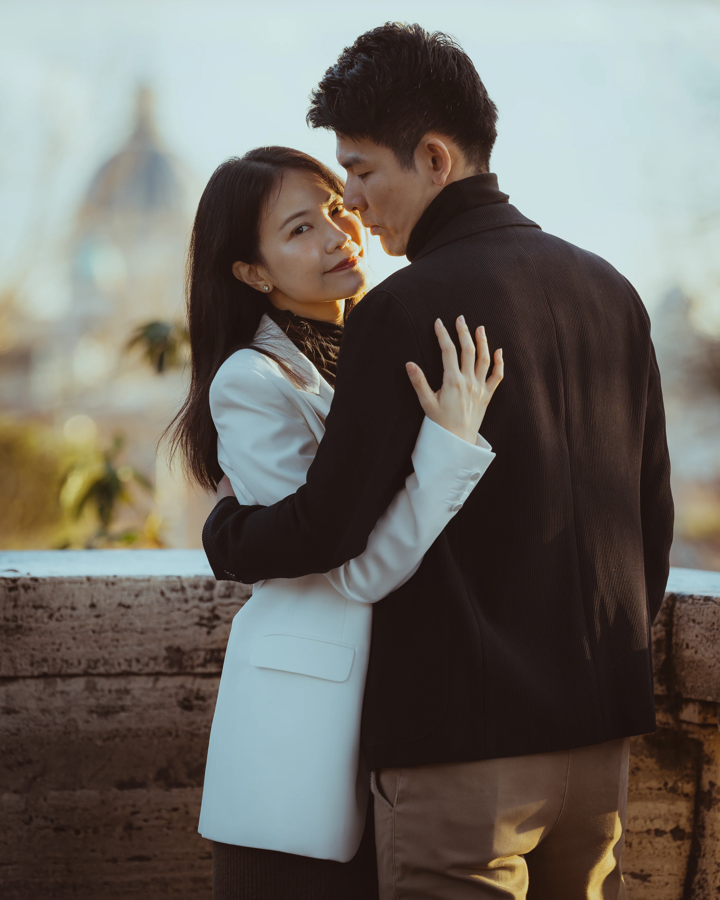 Romantic couple photoshoot in Rome