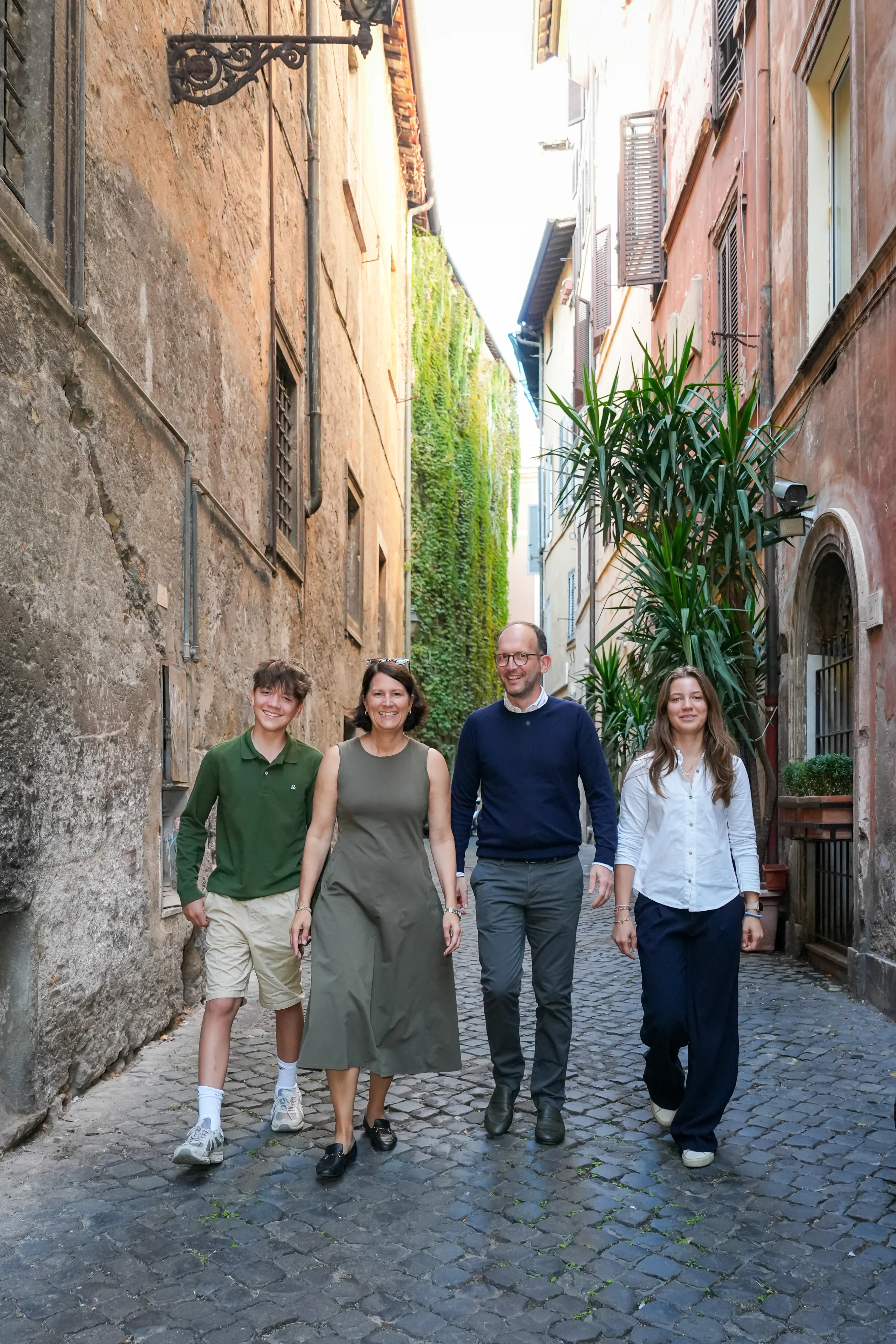 Family photography session in Rome