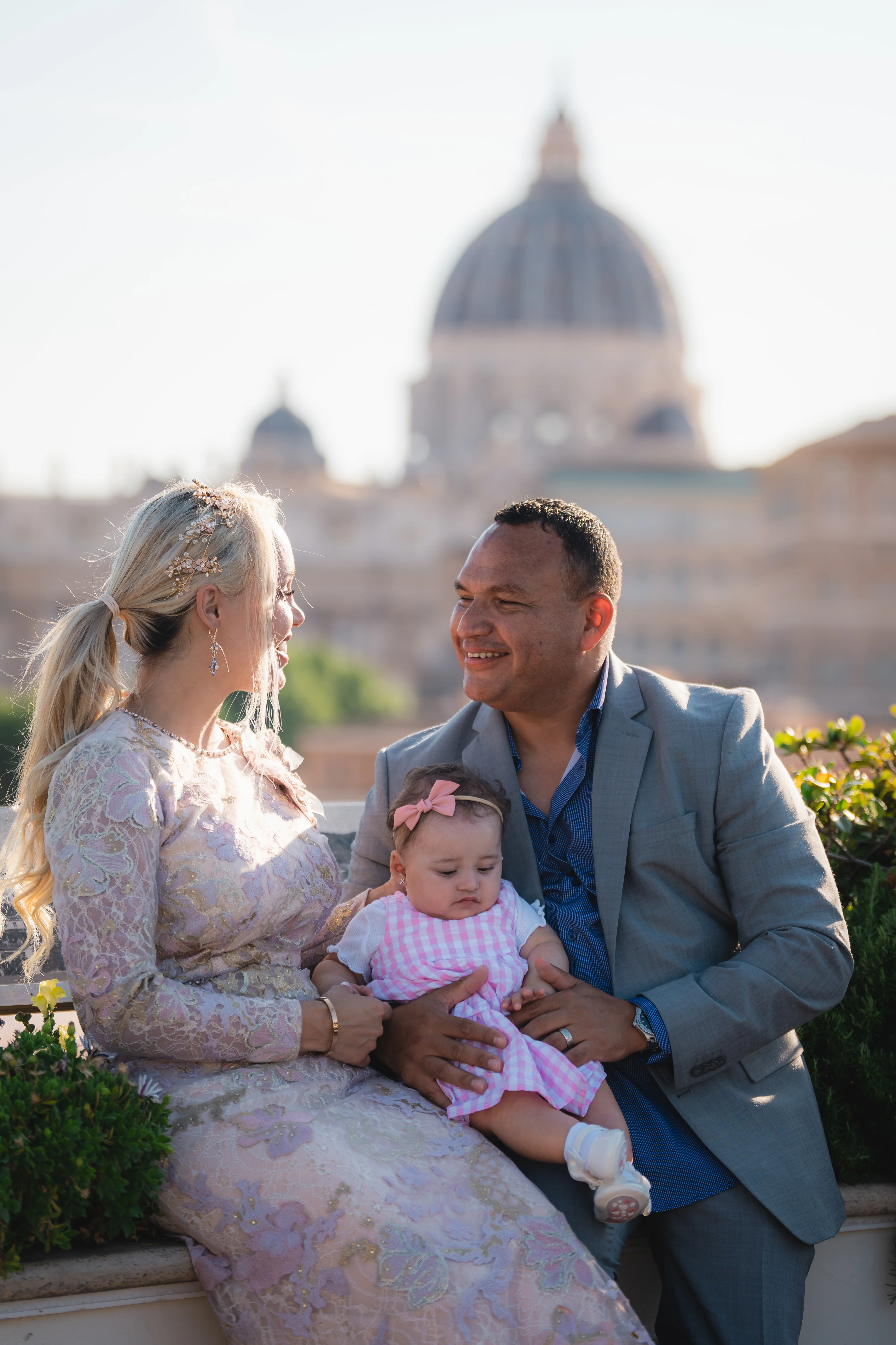 Family photography session in Rome