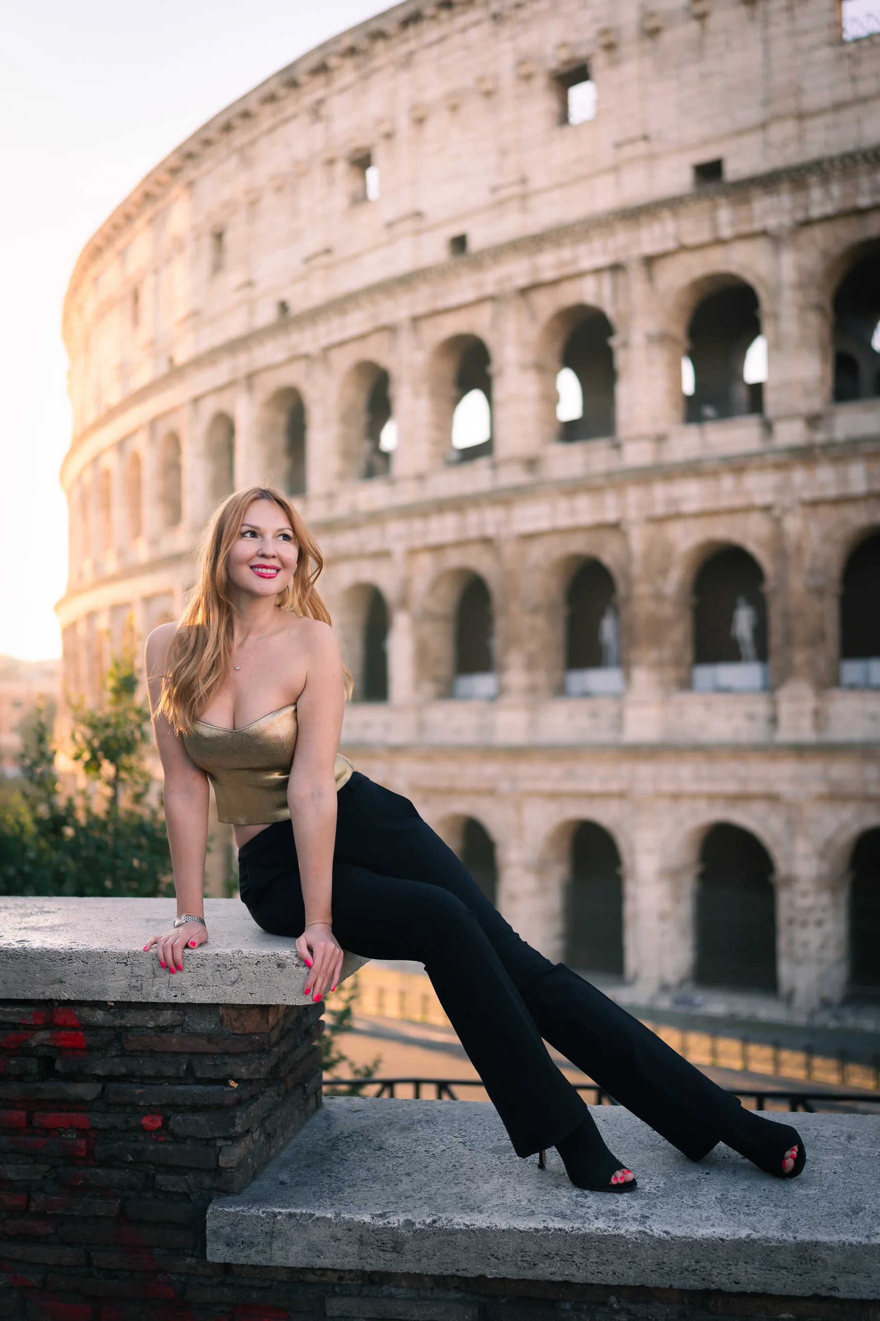 Individual portrait photography in Rome