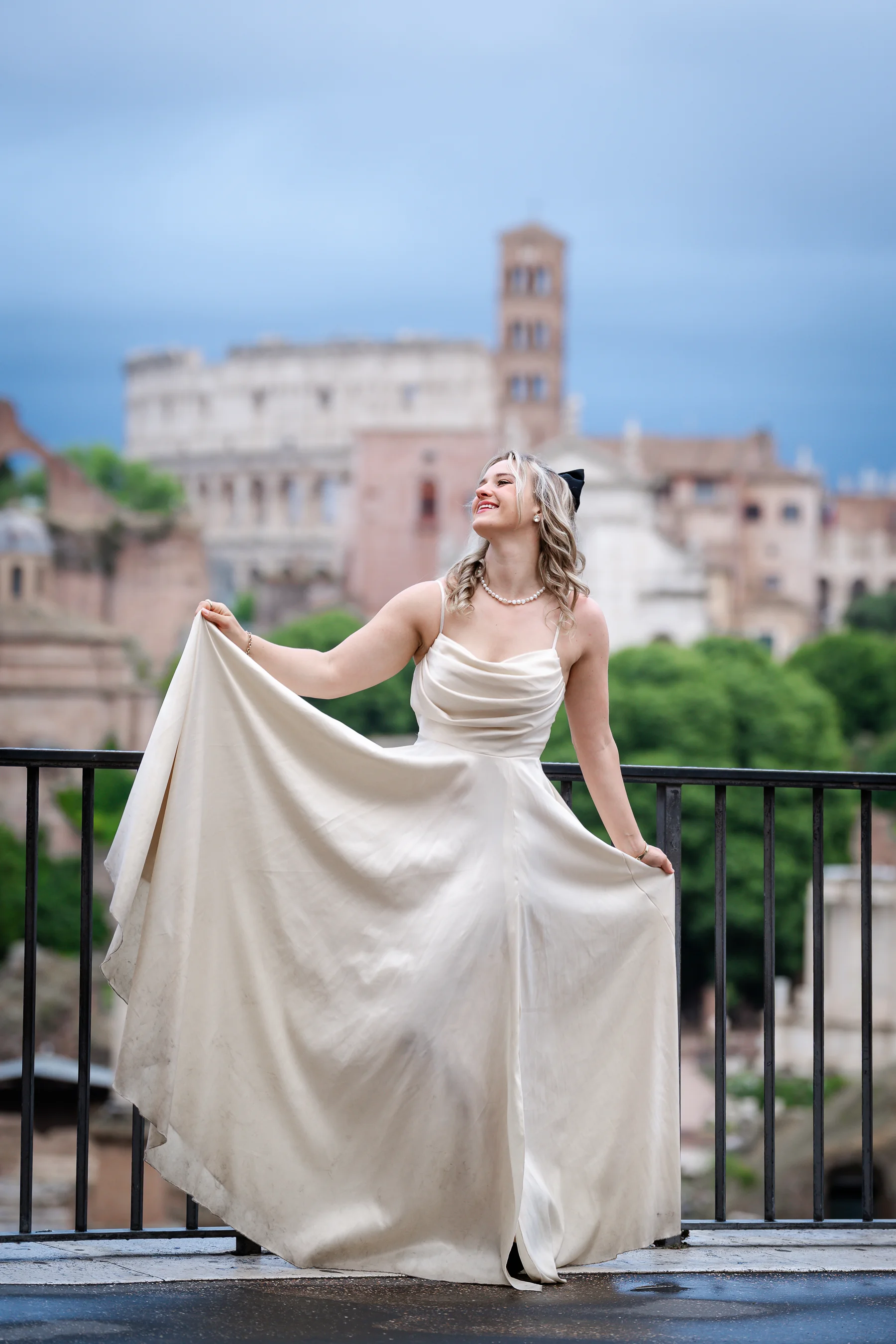 Individual portrait photography in Rome