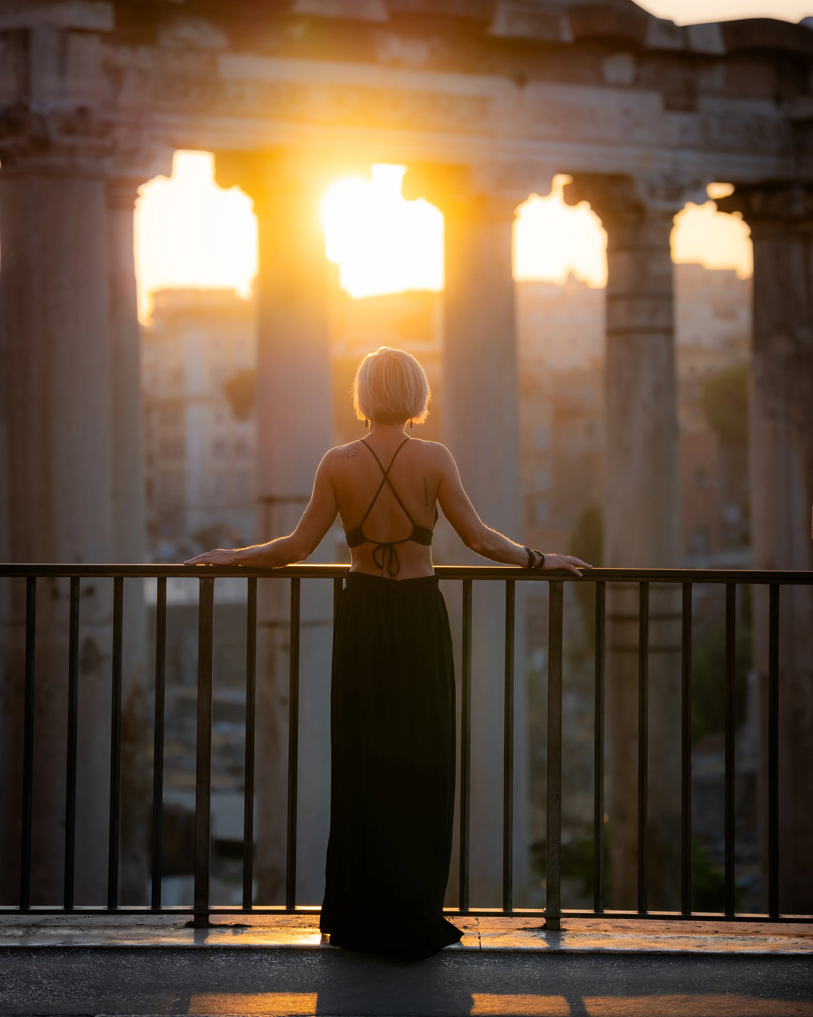 Individual portrait photography in Rome
