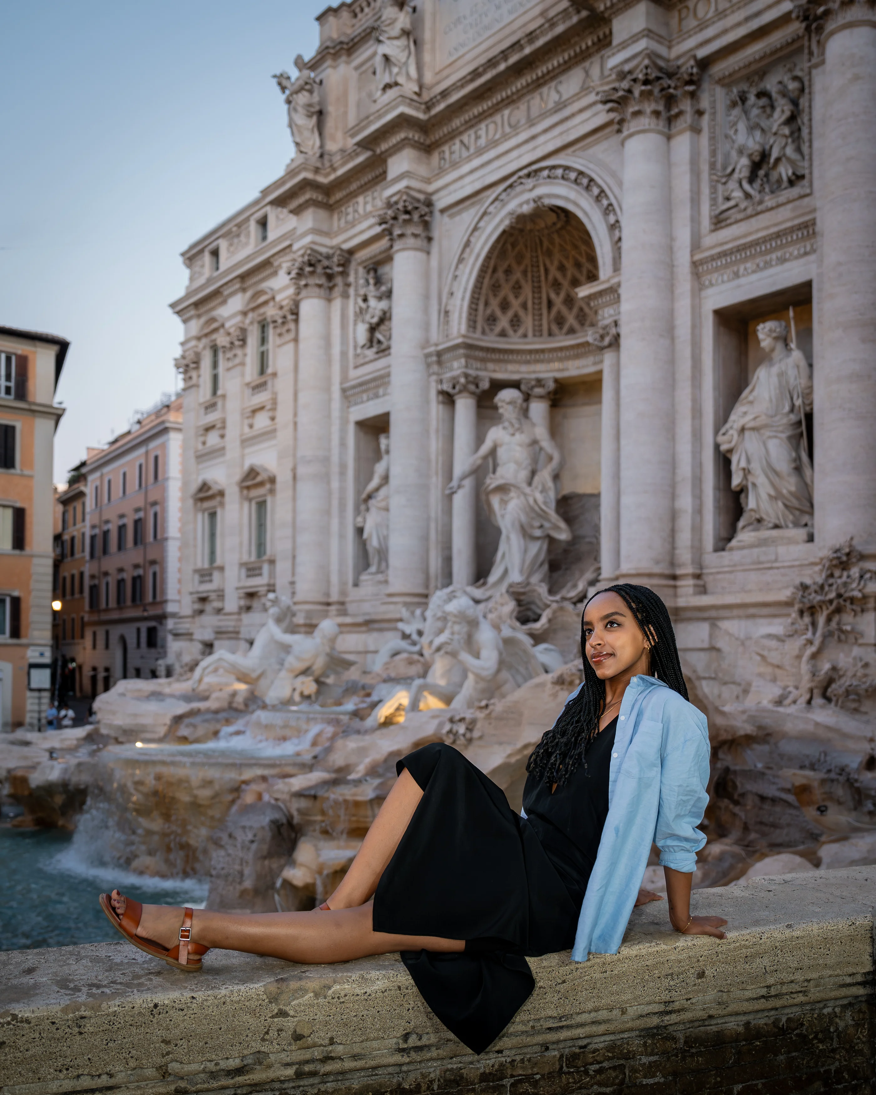 Individual portrait photography in Rome