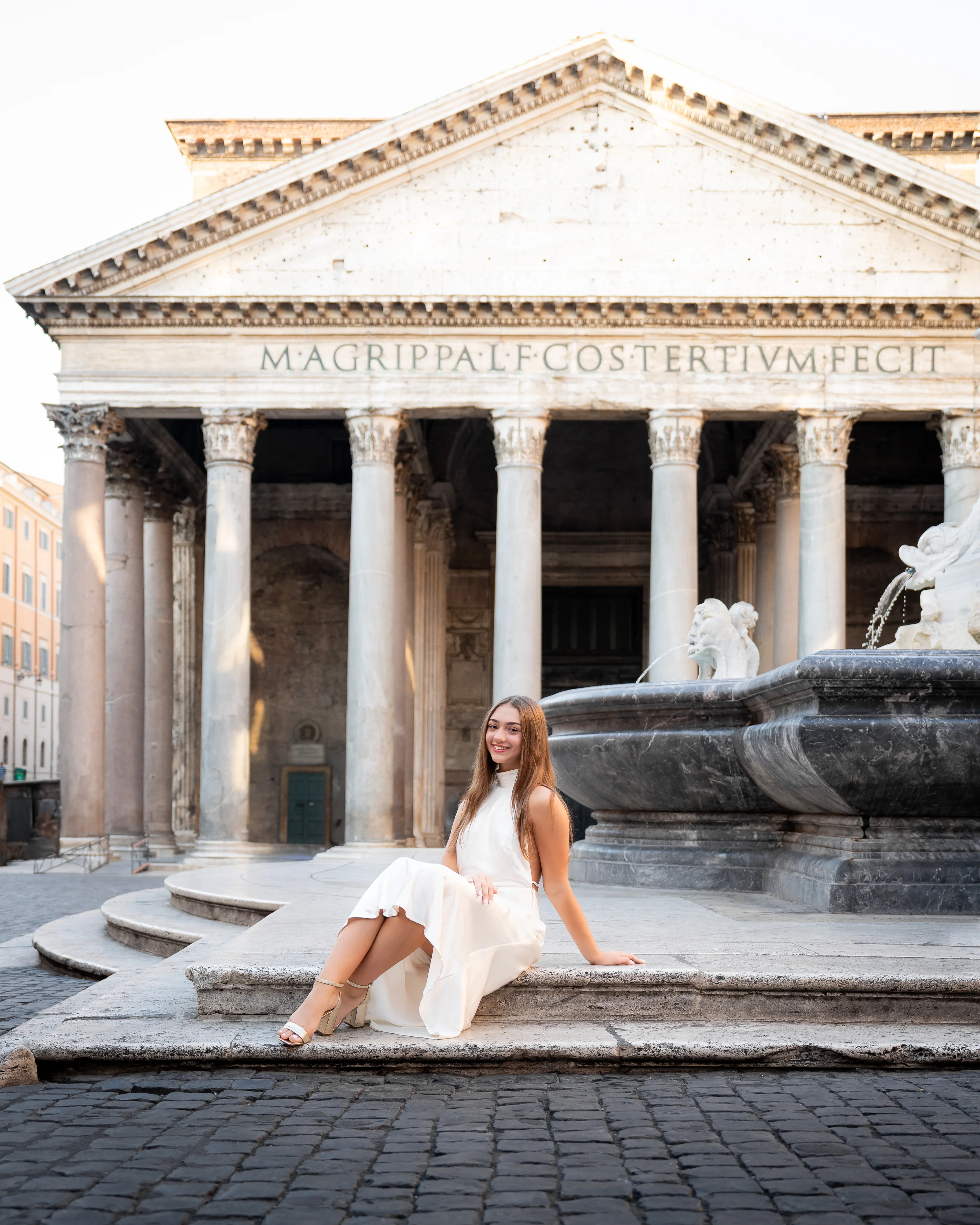 Individual portrait photography in Rome
