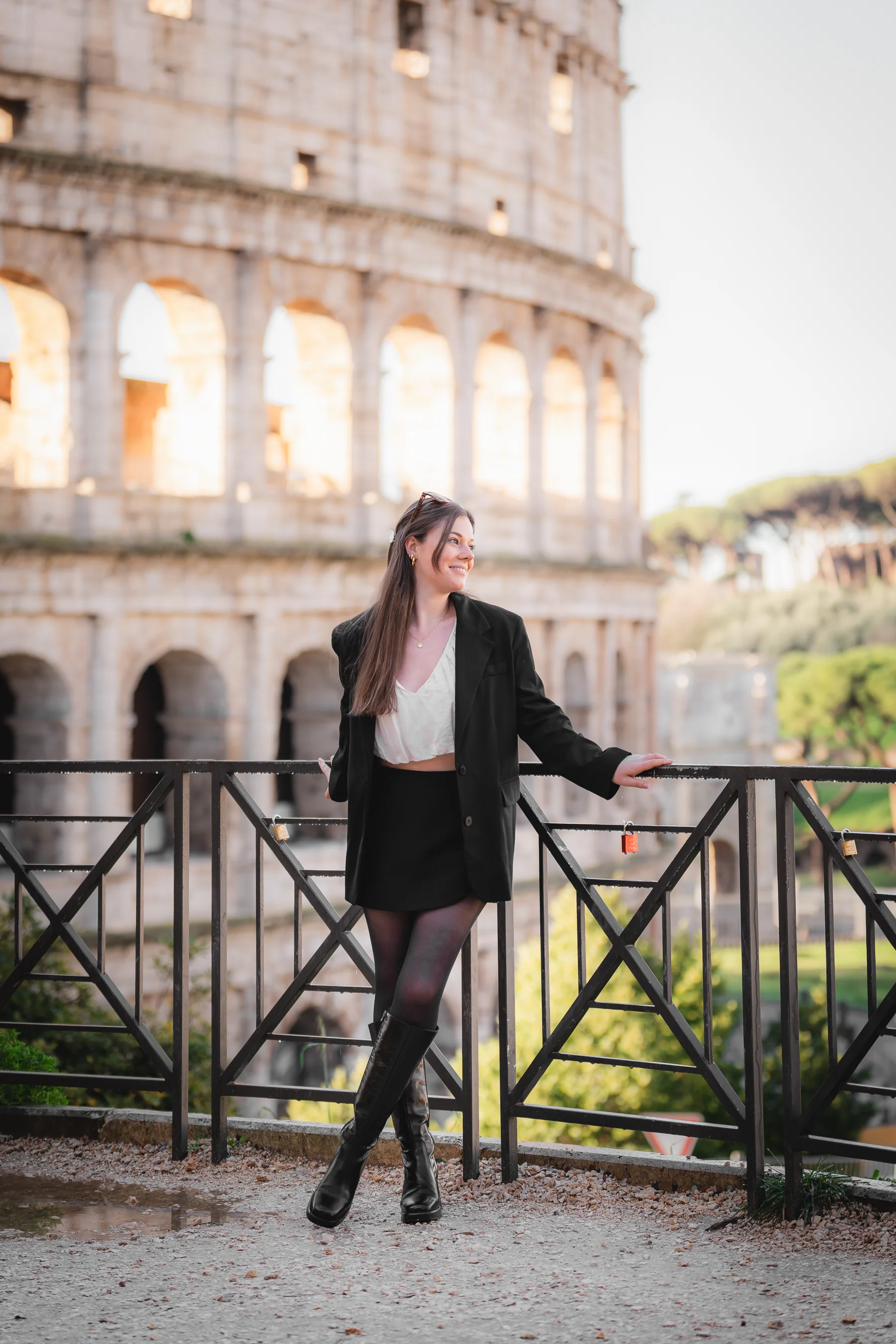 Individual portrait photography in Rome