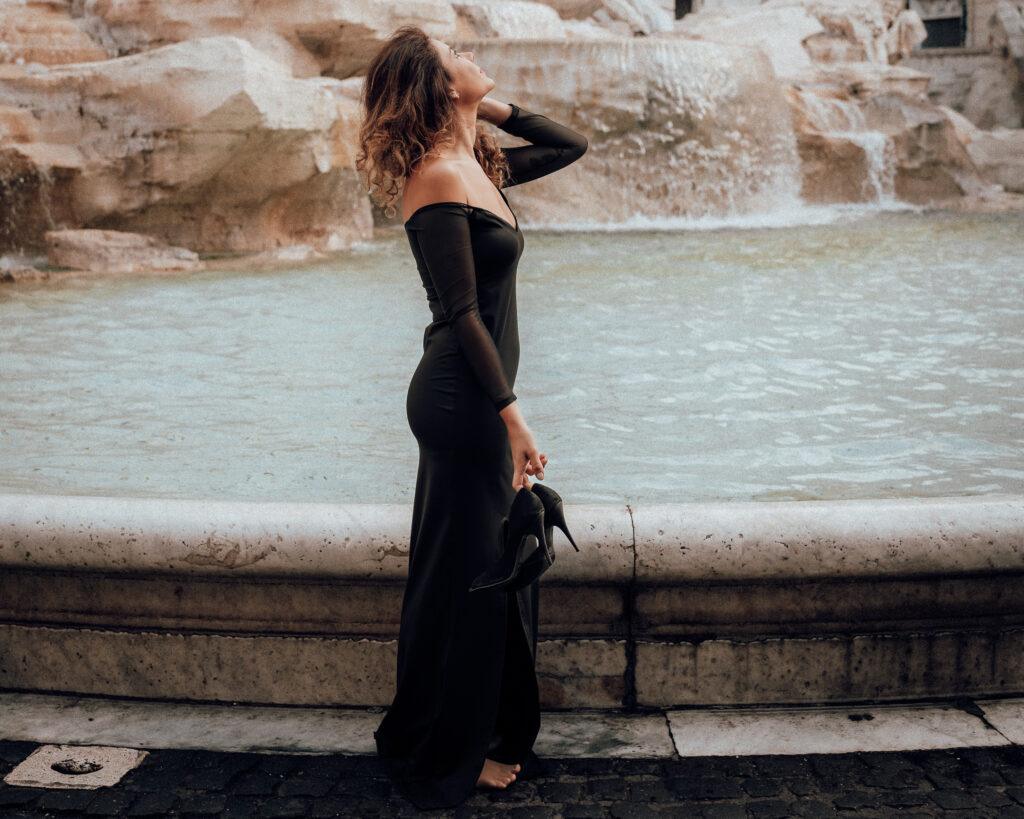 individual photoshoot in Rome for solo traveller